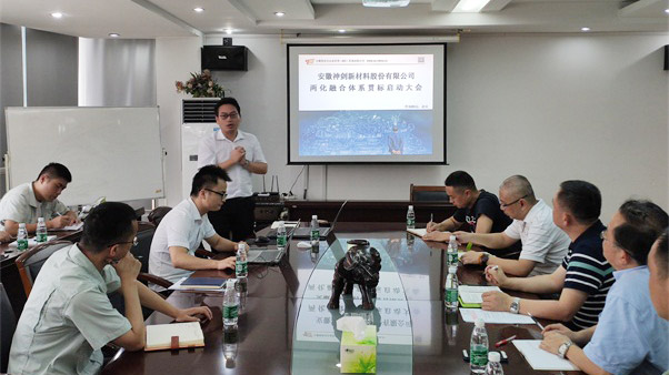 公司召开两化融合治理系统贯标启动大会暨培训会
