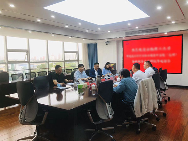 安徽理工大学环境敦睦资料与职业健康钻研院（常德）辅导莅临公司参观互换